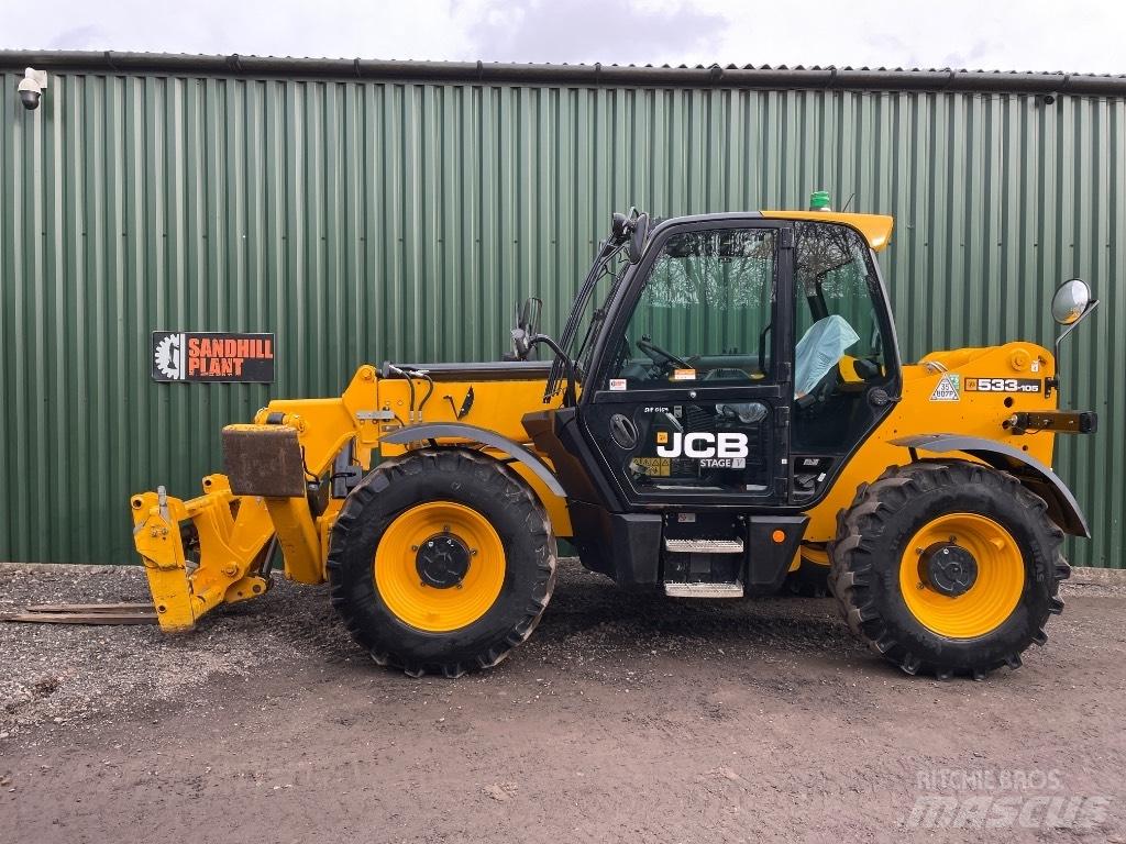 JCB 533-105 Телескопічні навантажувачі
