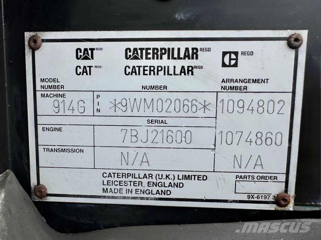 CAT 914 G Фронтальні навантажувачі