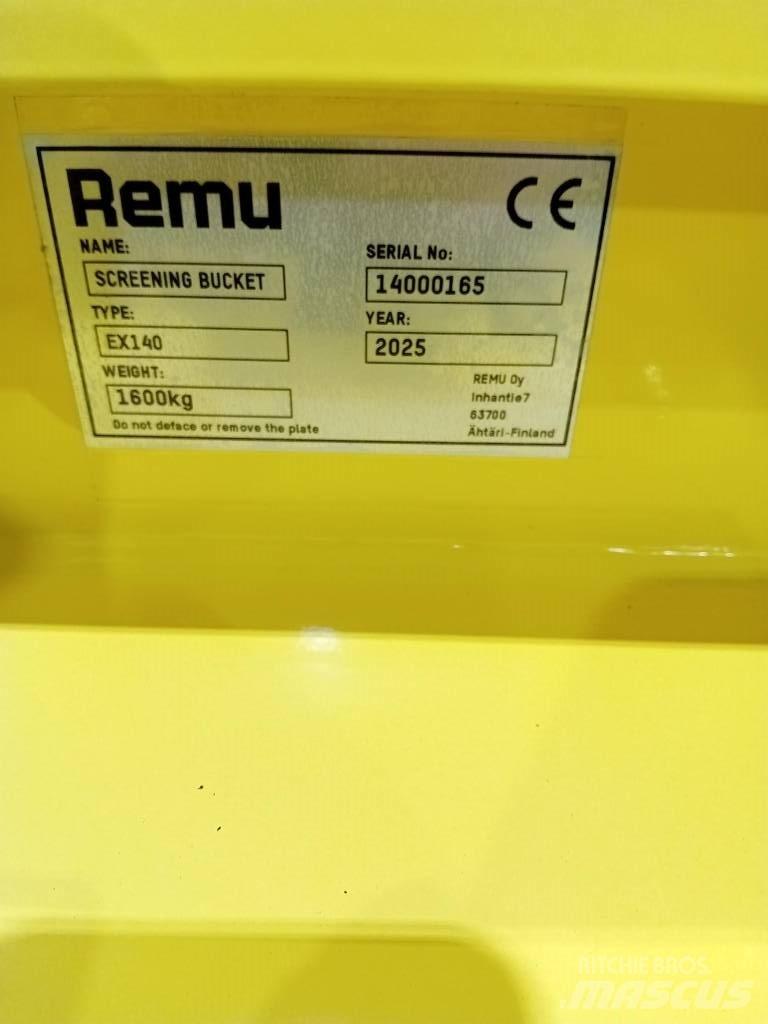 Remu EX140 Просівні ковші