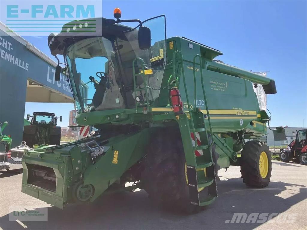 John Deere t550 hm Зернозбиральні комбайни
