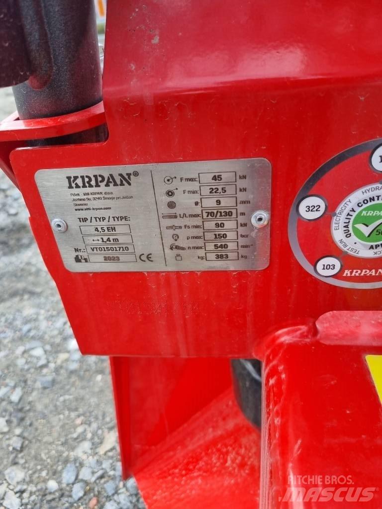 Krpan 4,5EH Лебідки