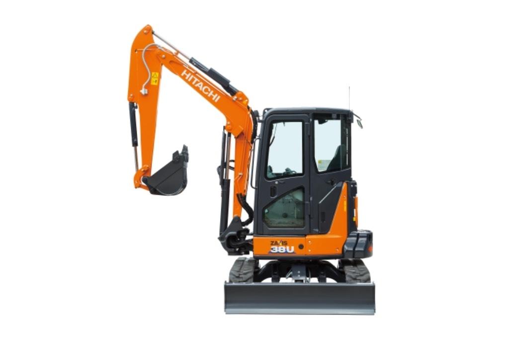 Hitachi ZX38U-6 Міні-екскаватори < 7т
