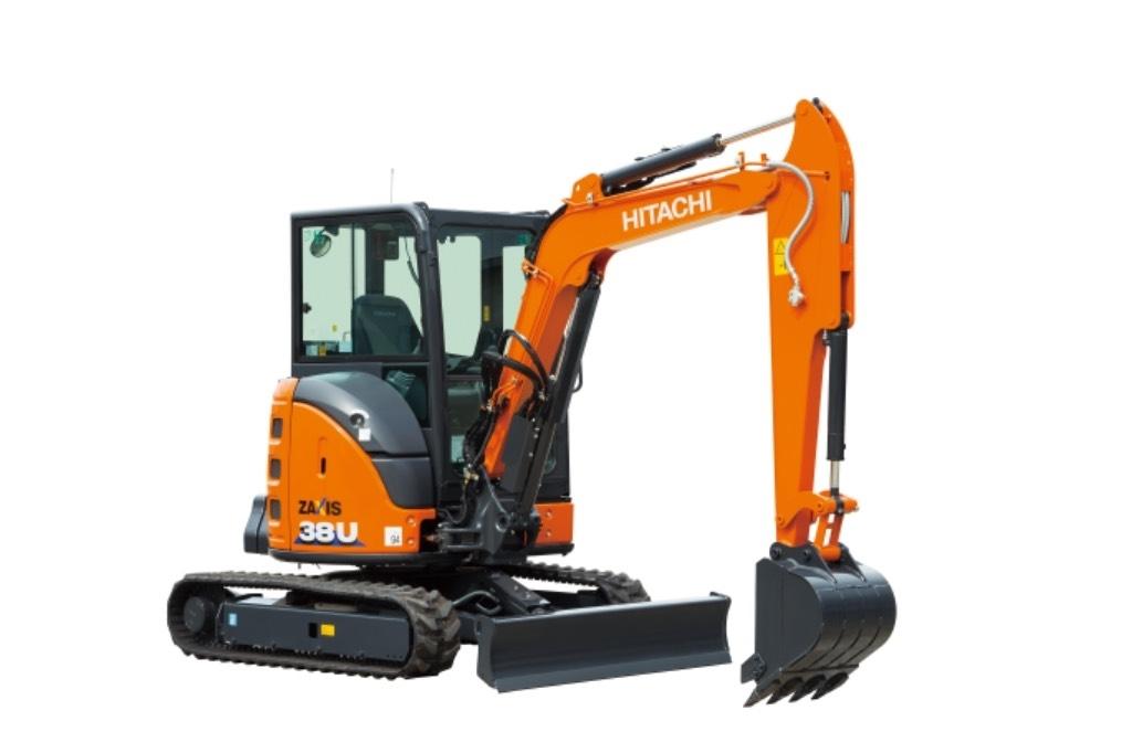 Hitachi ZX38U-6 Міні-екскаватори < 7т