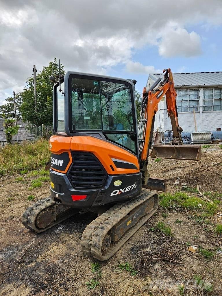 Doosan DX 27 Z Міні-екскаватори < 7т