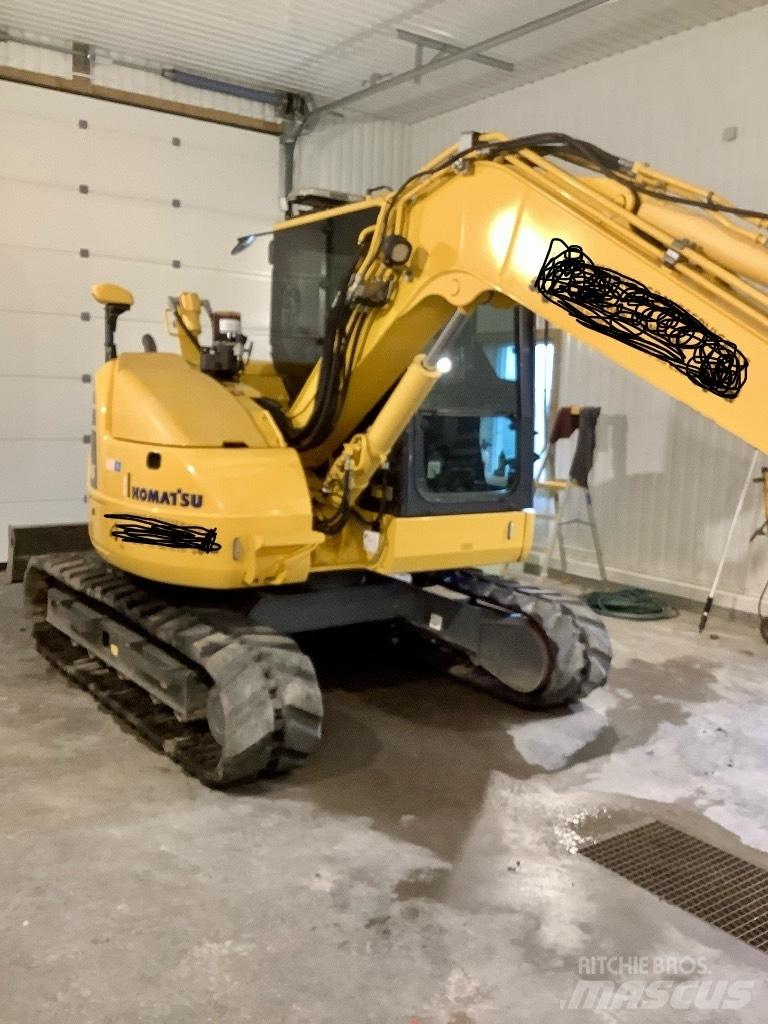 Komatsu Pc 78 us- 10 Середні екскаватори 7т. - 12т.