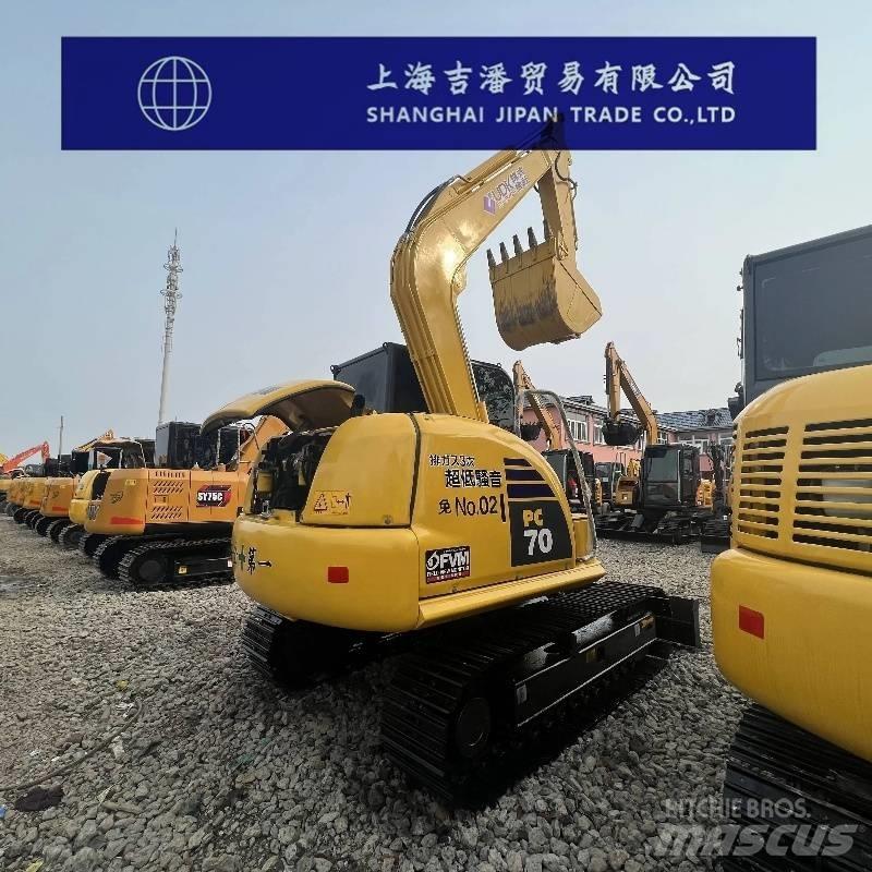 Komatsu PC 70 Міні-екскаватори < 7т
