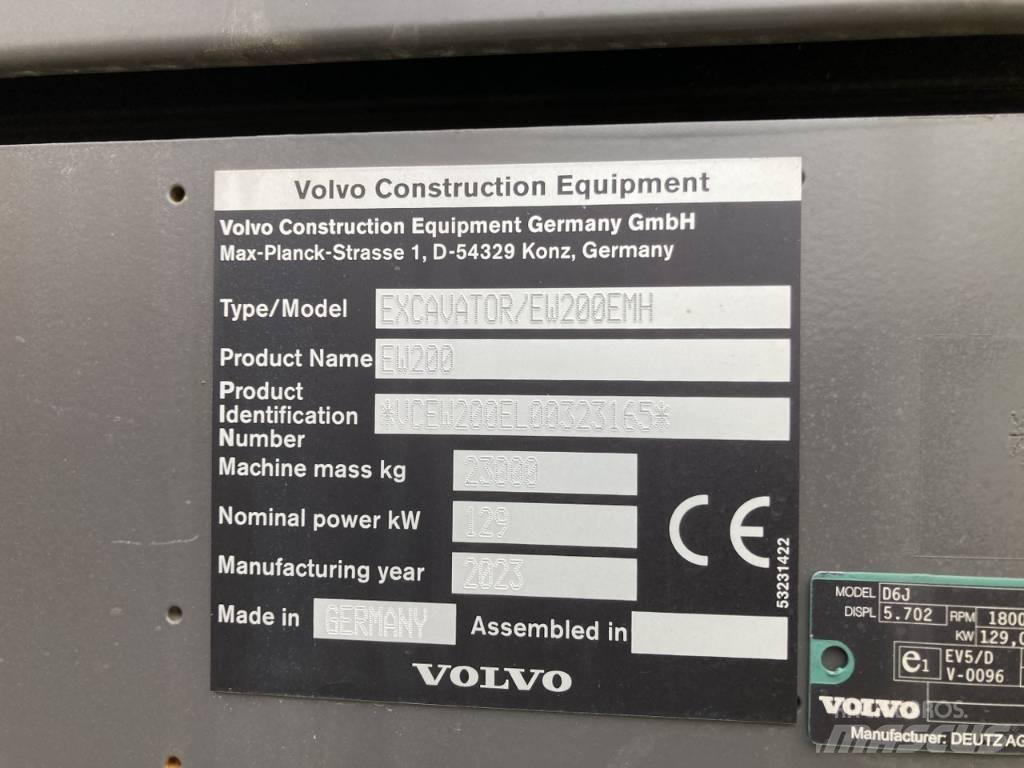Volvo EW 200 E MH Колісні екскаватори