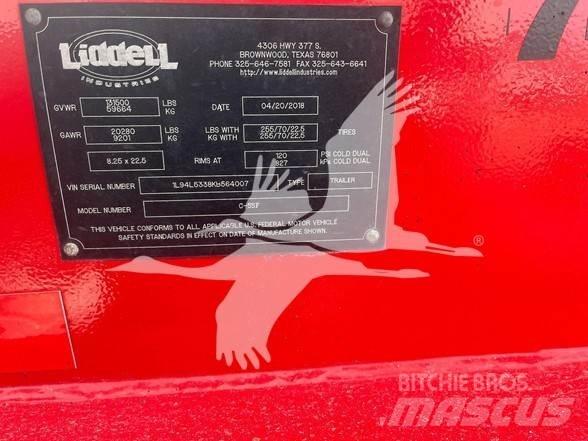 Liddell C-55F Низькорамні напівпричепи