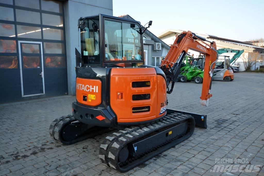 Hitachi ZX 55 U-6 Міні-екскаватори < 7т