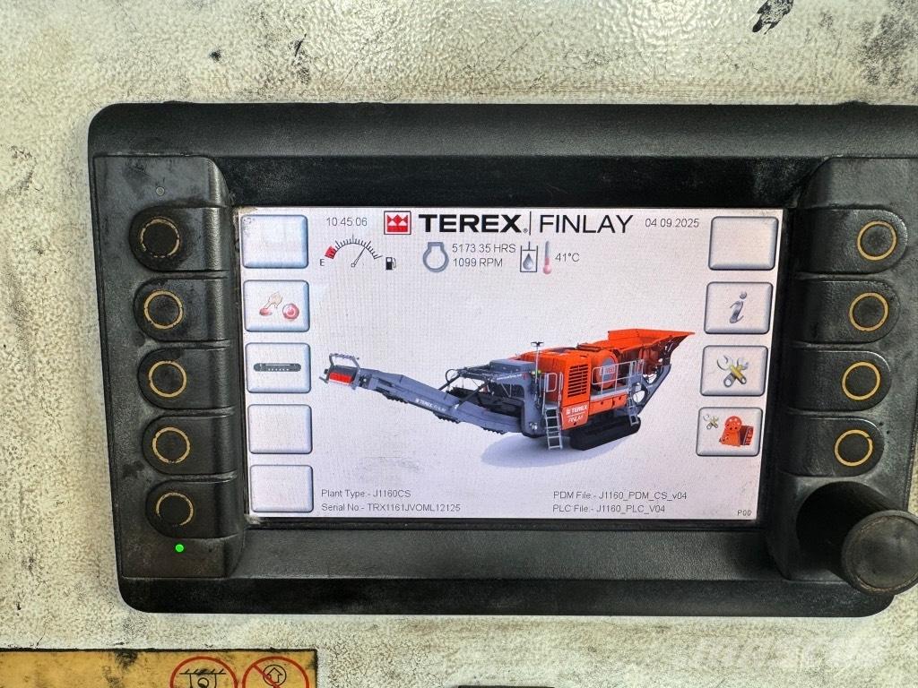 Terex Finlay J-1160 Мобільні дробарки