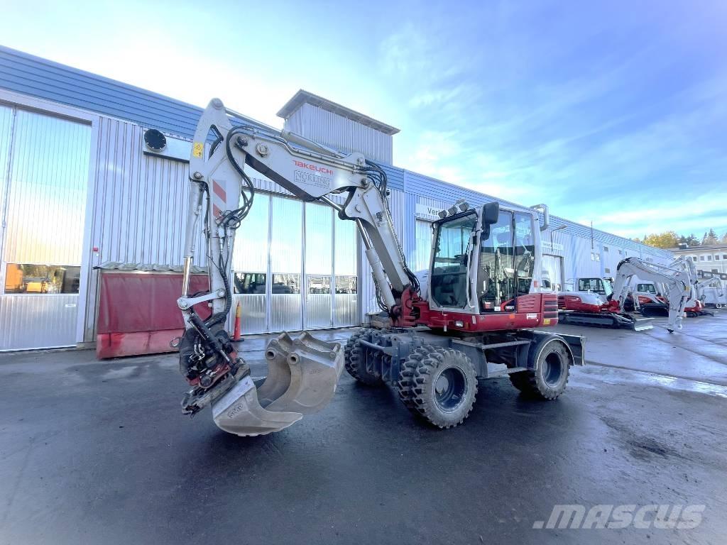 Takeuchi TB 295 W Колісні екскаватори