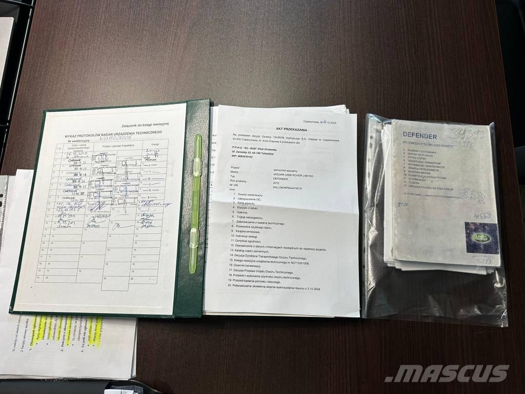 Land Rover Defender автокрани всюдиходи