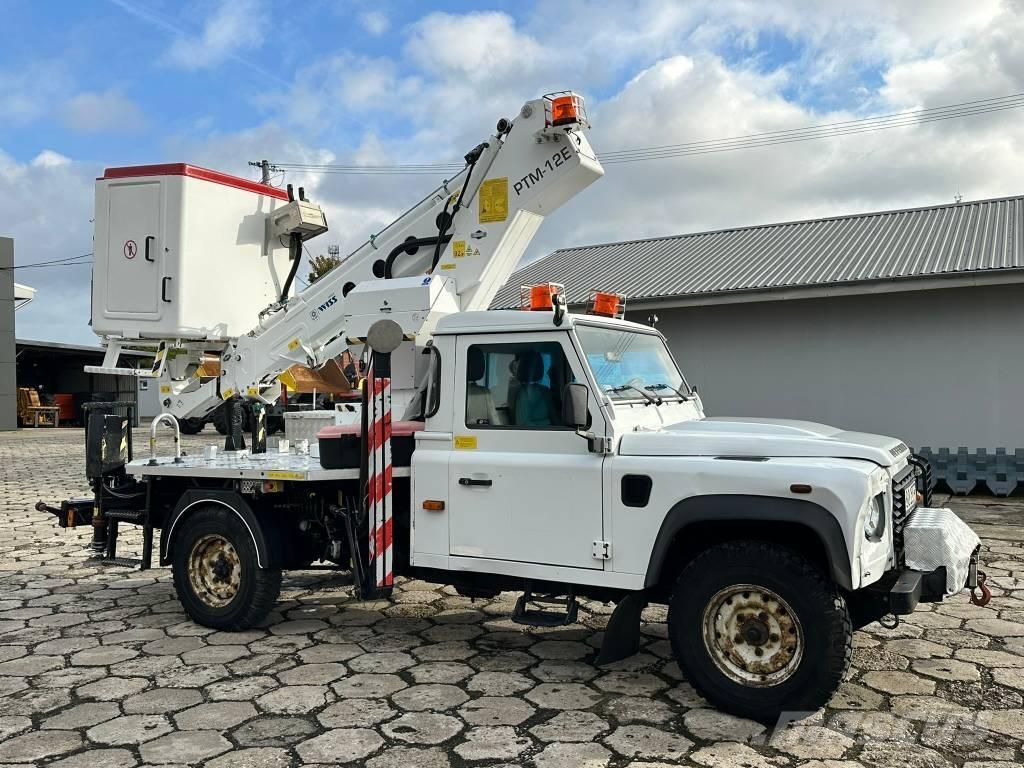 Land Rover Defender автокрани всюдиходи