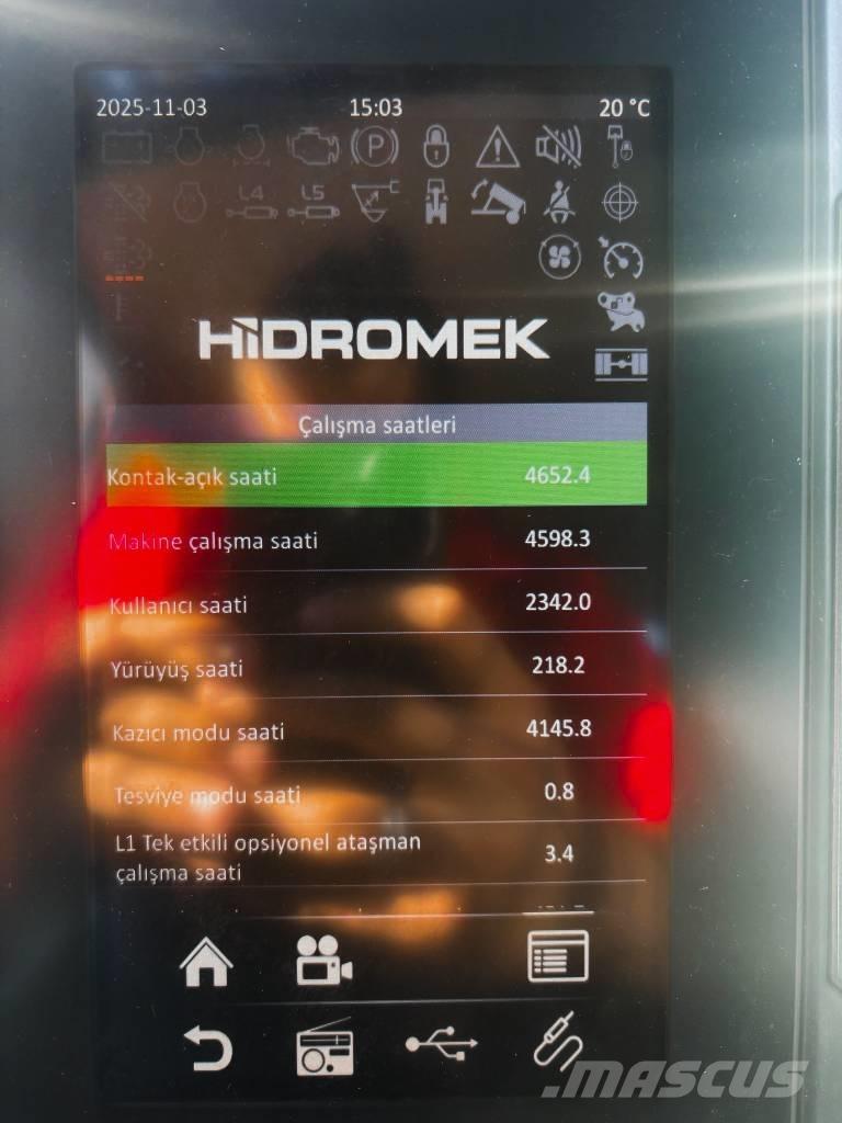 Hidromek HMK 230 NLC Гусеничні екскаватори