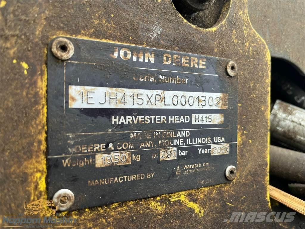 John Deere H415 Валочні головки