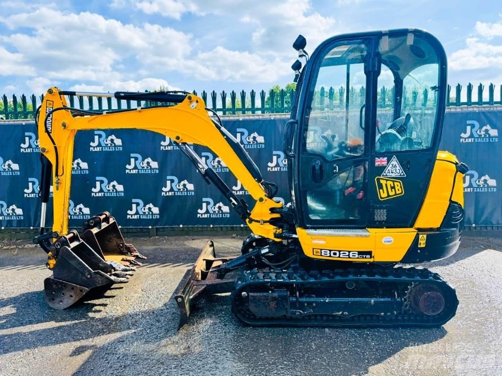 JCB 8026 CTS Міні-екскаватори < 7т