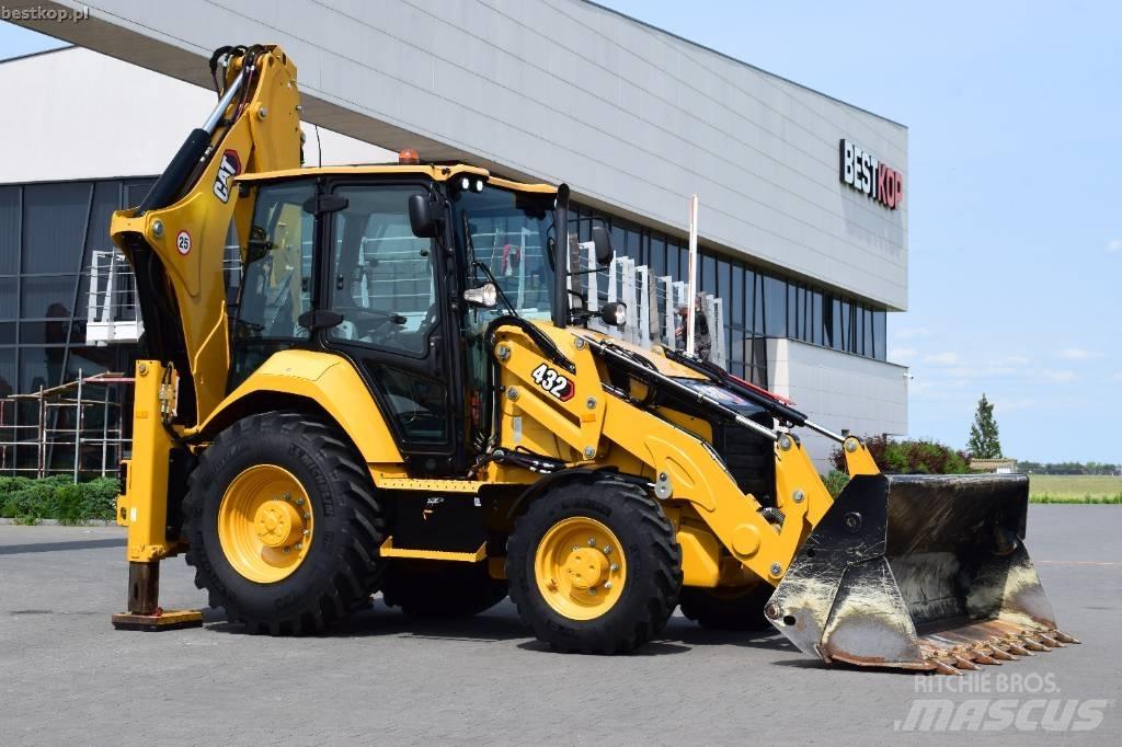 CAT 432 Екскаватори-навантажувачі