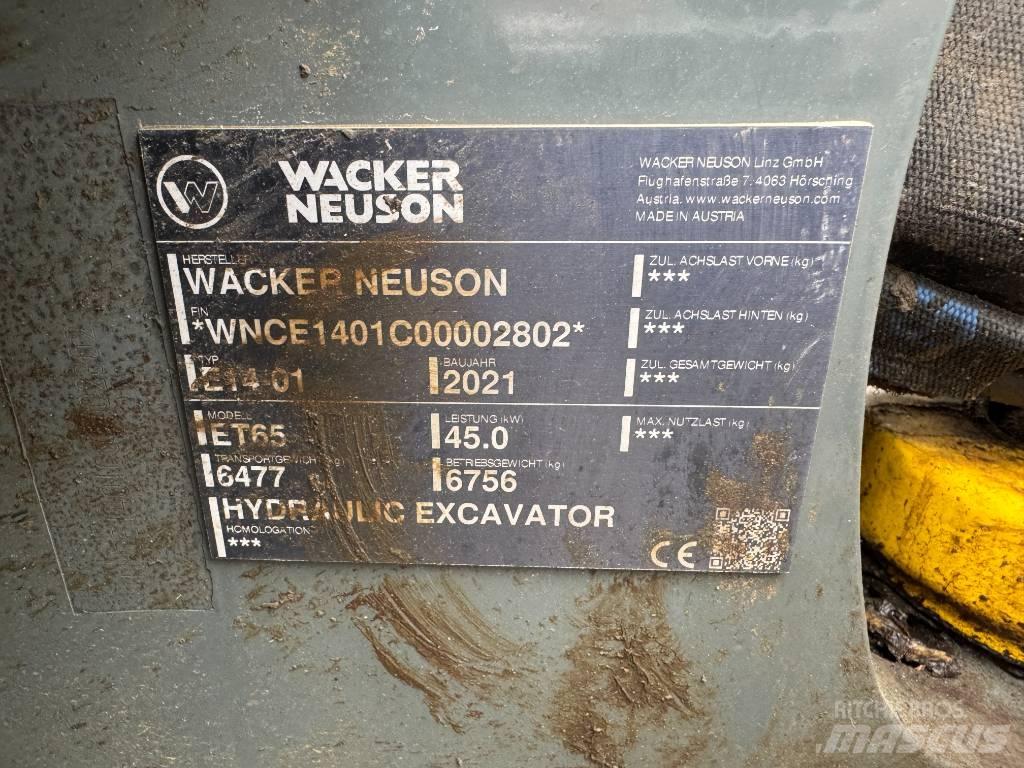 Wacker Neuson ET65 Гусеничні екскаватори
