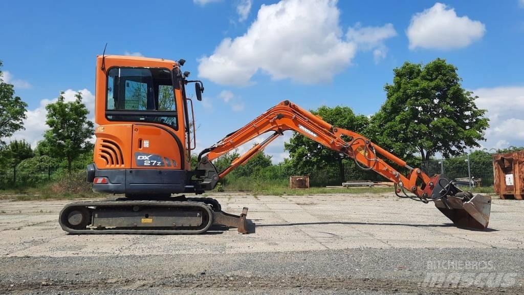 Doosan DX 27 Z Міні-екскаватори < 7т