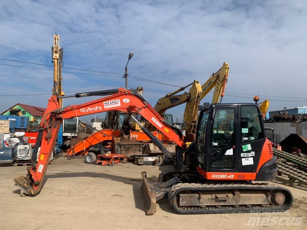 Kubota KX 080-4A Середні екскаватори 7т. - 12т.