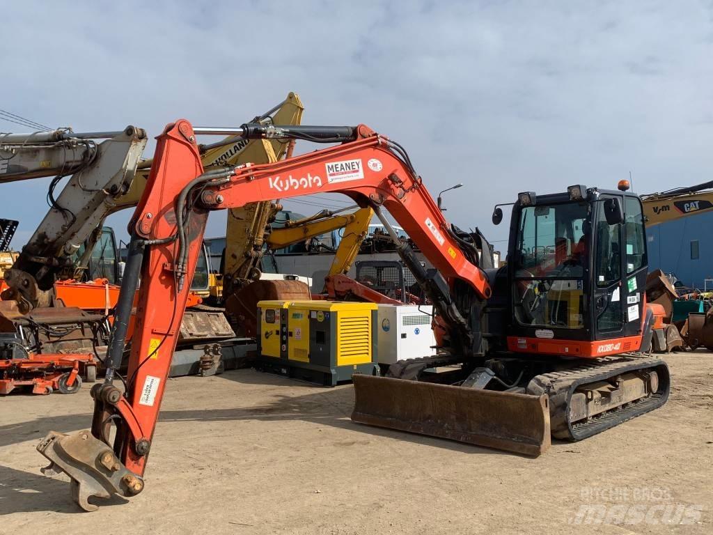 Kubota KX 080-4A Середні екскаватори 7т. - 12т.