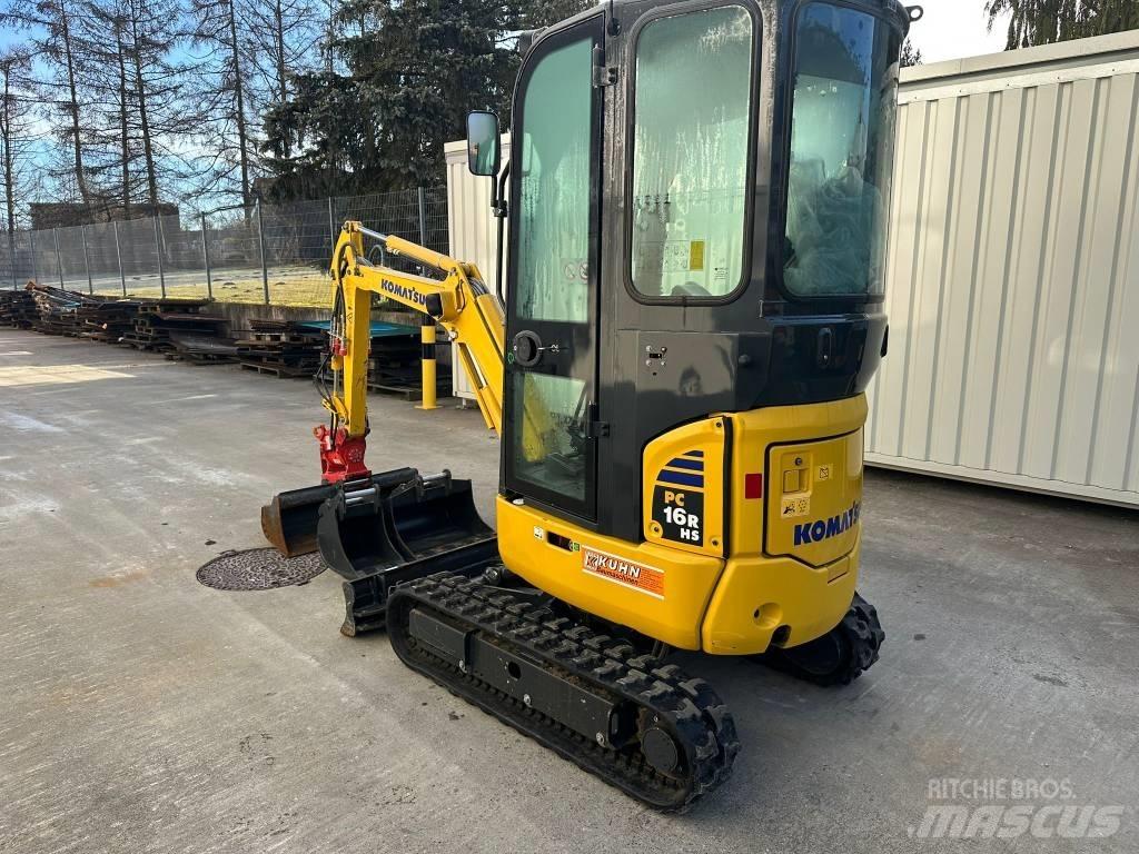 Komatsu PC 16 R-3HS Міні-екскаватори < 7т