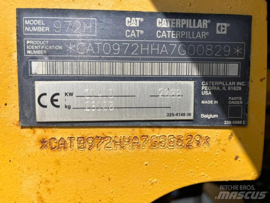 CAT 972 H Фронтальні навантажувачі