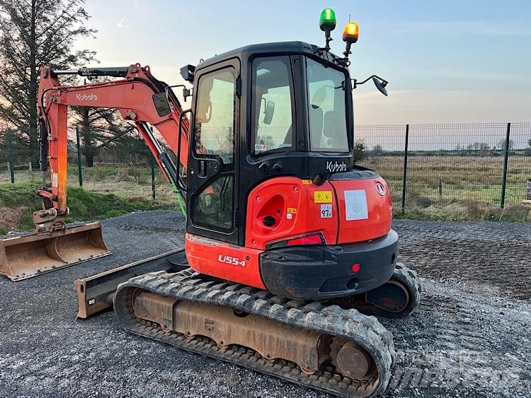 Kubota U55-4 Міні-екскаватори < 7т