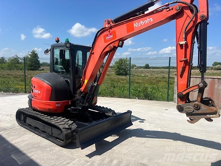 Kubota U55-4 Міні-екскаватори < 7т