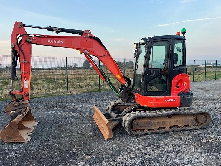 Kubota U55-4 Міні-екскаватори < 7т