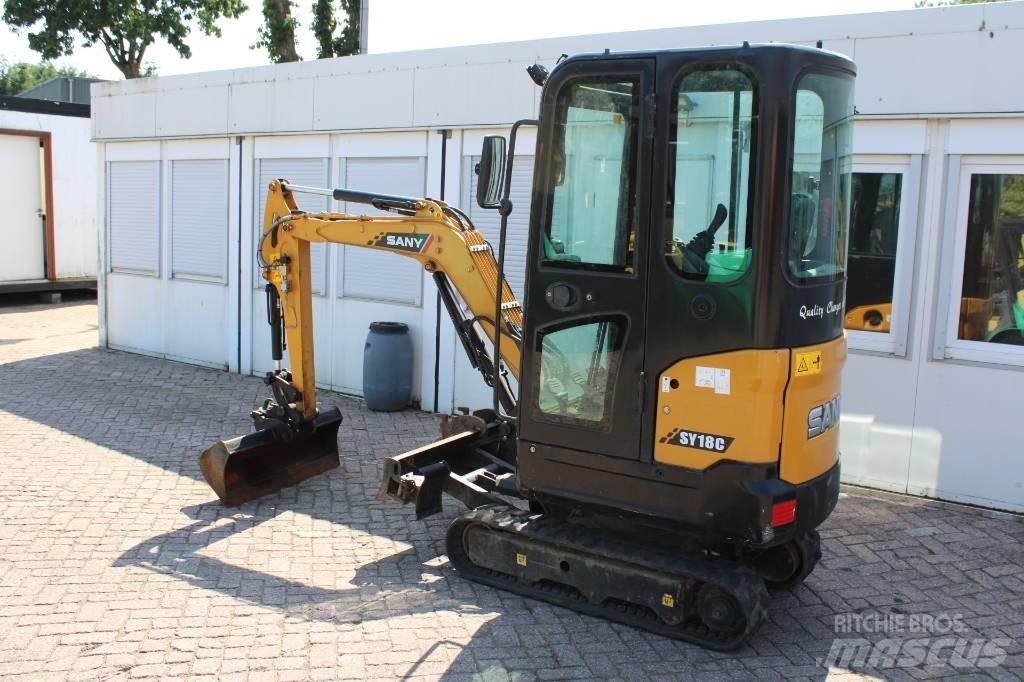 Sany SY 18 C Міні-екскаватори < 7т