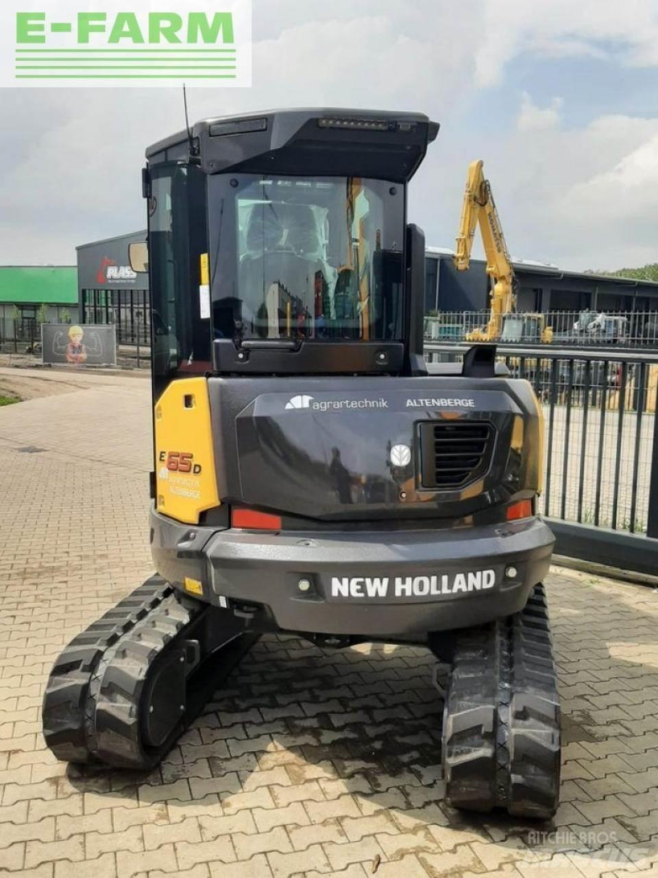 New Holland e65d Колісні екскаватори
