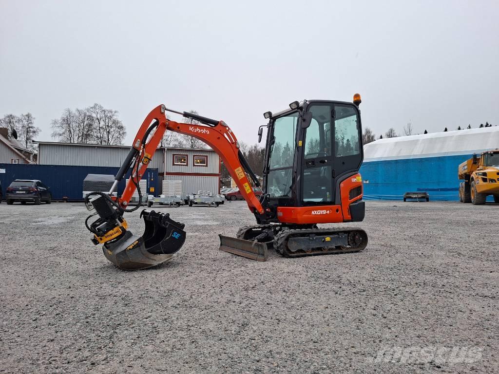 Kubota KX019-4 Міні-екскаватори < 7т