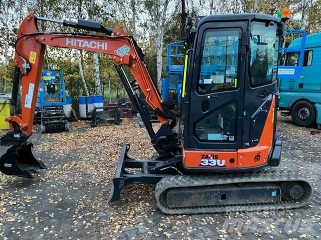 Hitachi ZX 33 U-6 Міні-екскаватори < 7т
