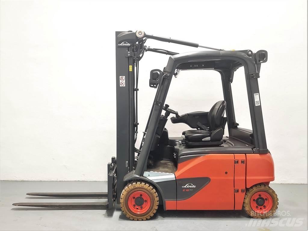 Linde E16P 02 Електронавантажувачі