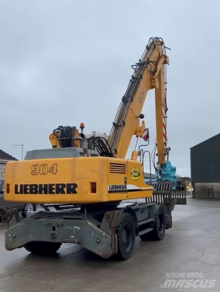 Liebherr A 904 C Перевантажувачі металобрухту/промислові навантажувачі