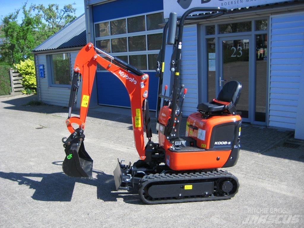Kubota K008-5 Міні-екскаватори < 7т