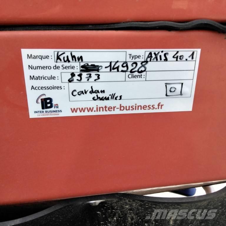 Kuhn Axis 40.1 Розсіювач мінеральних добрив