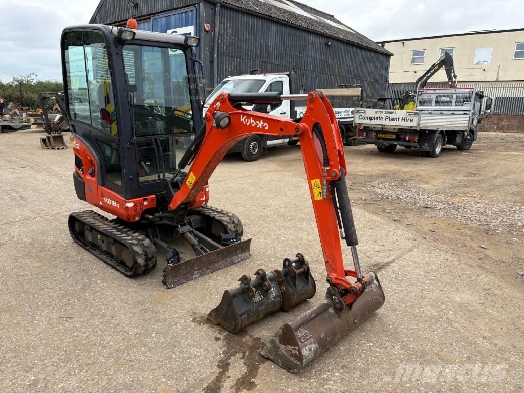 Kubota KX 018-4 Міні-екскаватори < 7т