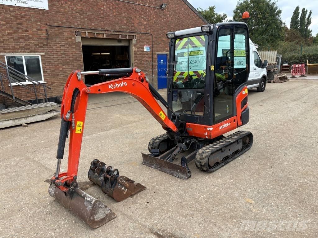 Kubota KX 018-4 Міні-екскаватори < 7т
