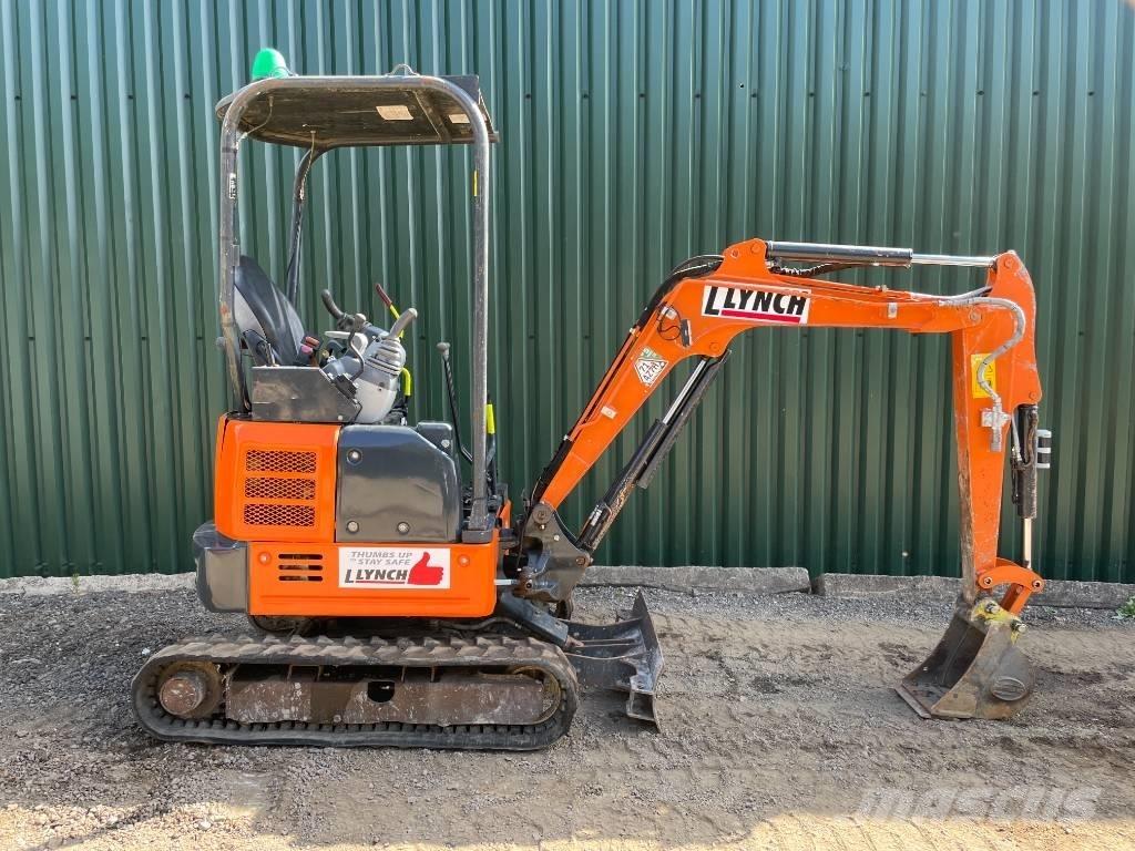 Hitachi ZX 19 U-6 Міні-екскаватори < 7т