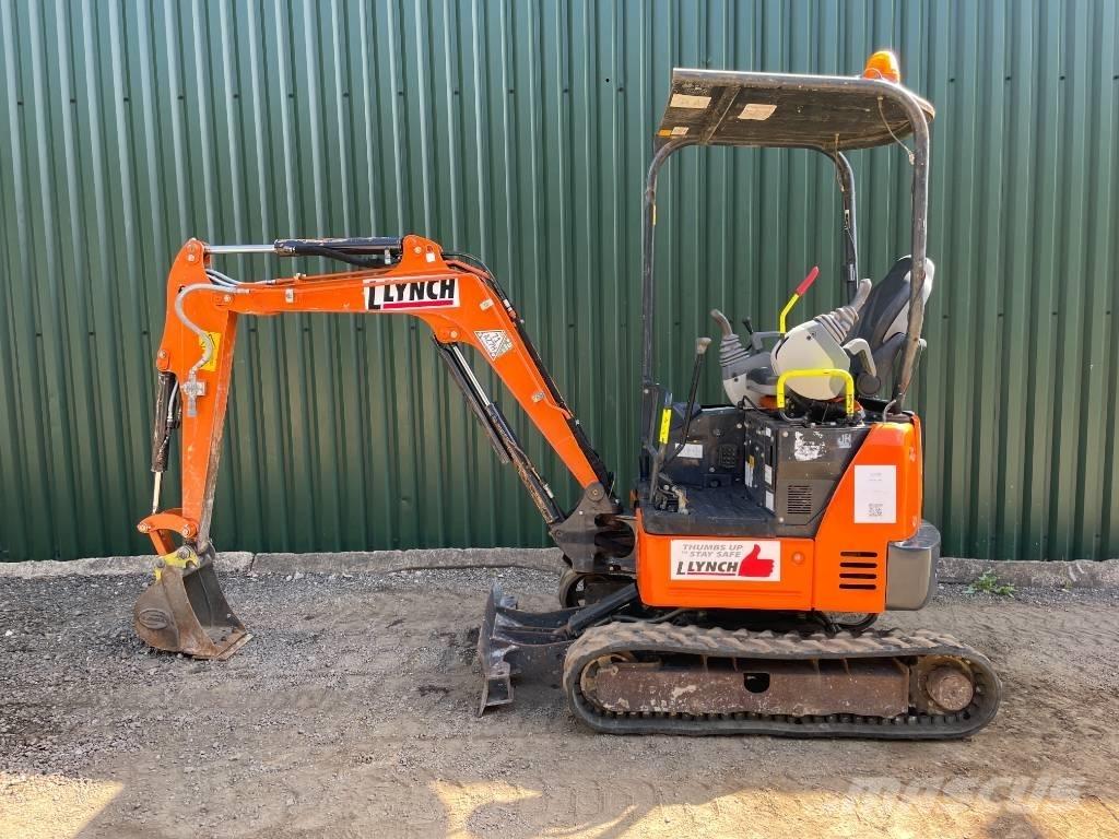 Hitachi ZX 19 U-6 Міні-екскаватори < 7т