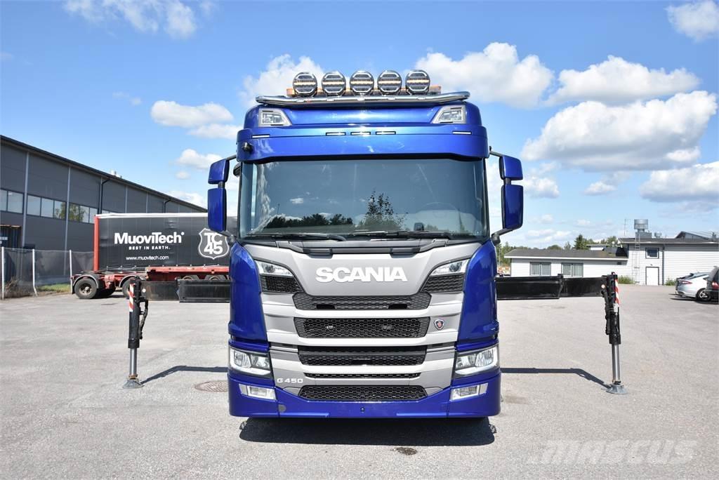 Scania G450 8X4 Автокрани