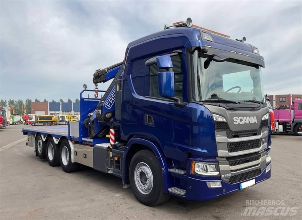Scania G450 8X4 Автокрани