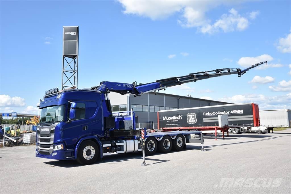 Scania G450 8X4 Автокрани