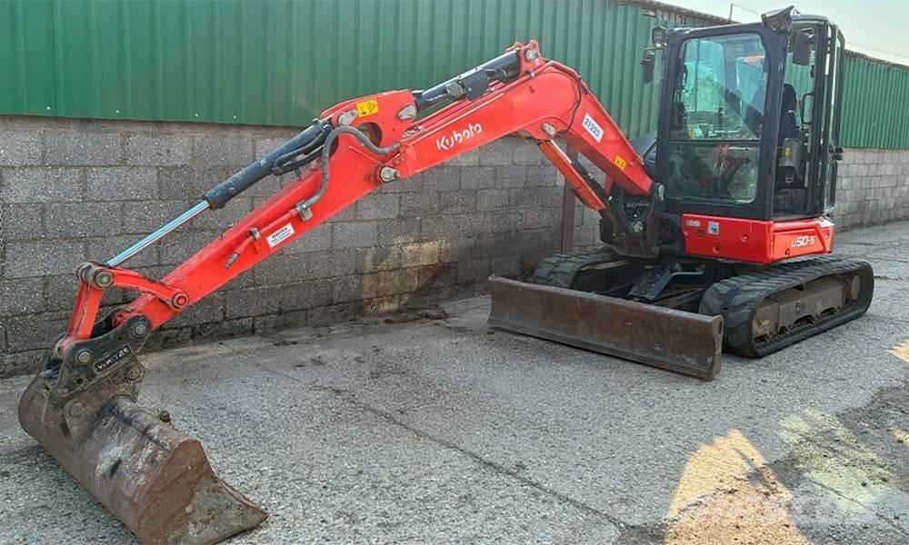 Kubota U 50-5 Міні-екскаватори < 7т