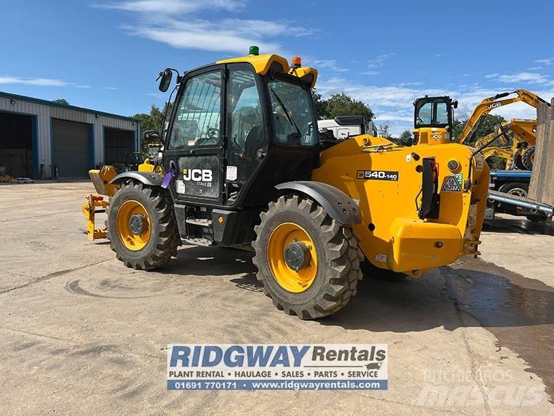 JCB 540-140 Телескопічні навантажувачі
