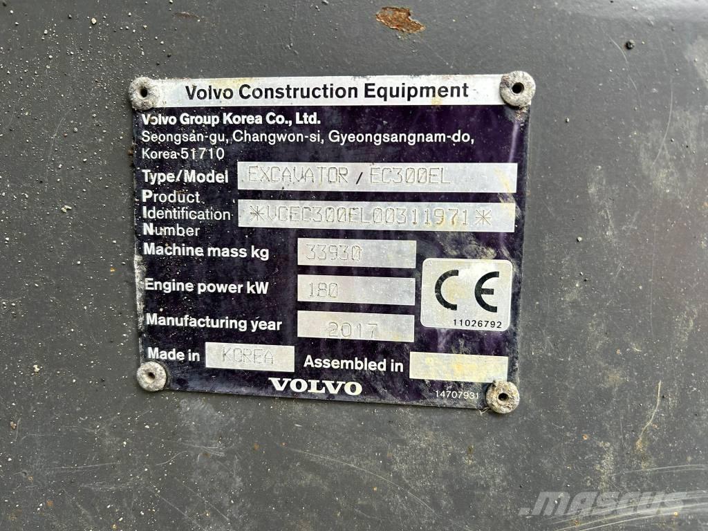 Volvo EC 300 EL Гусеничні екскаватори