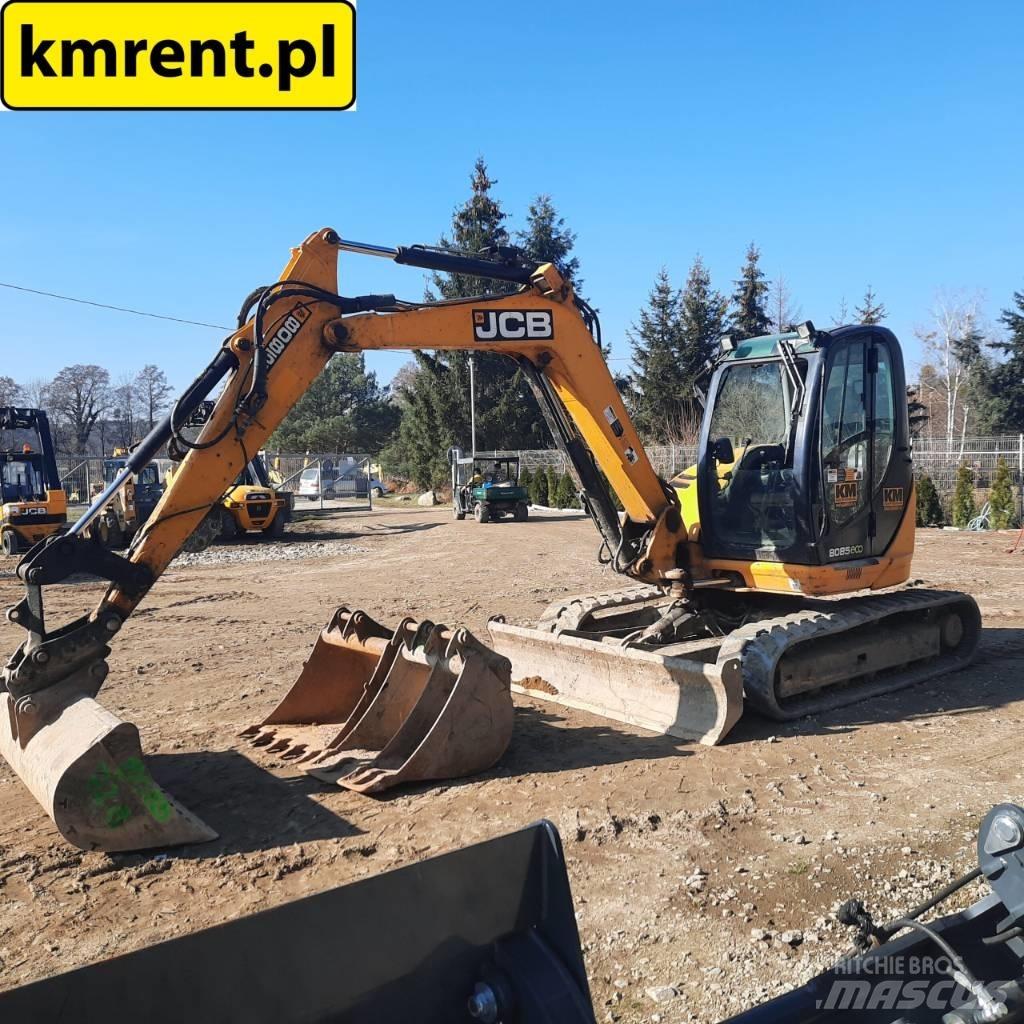 JCB 8085 Середні екскаватори 7т. - 12т.