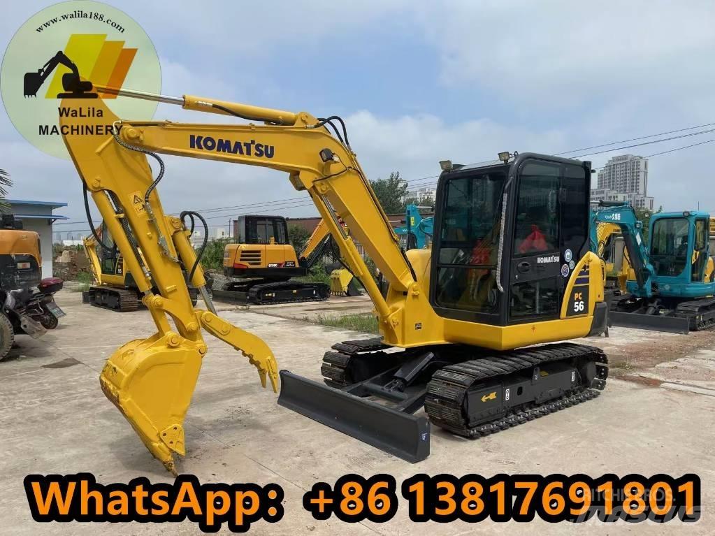 Komatsu PC 56-7 Міні-екскаватори < 7т